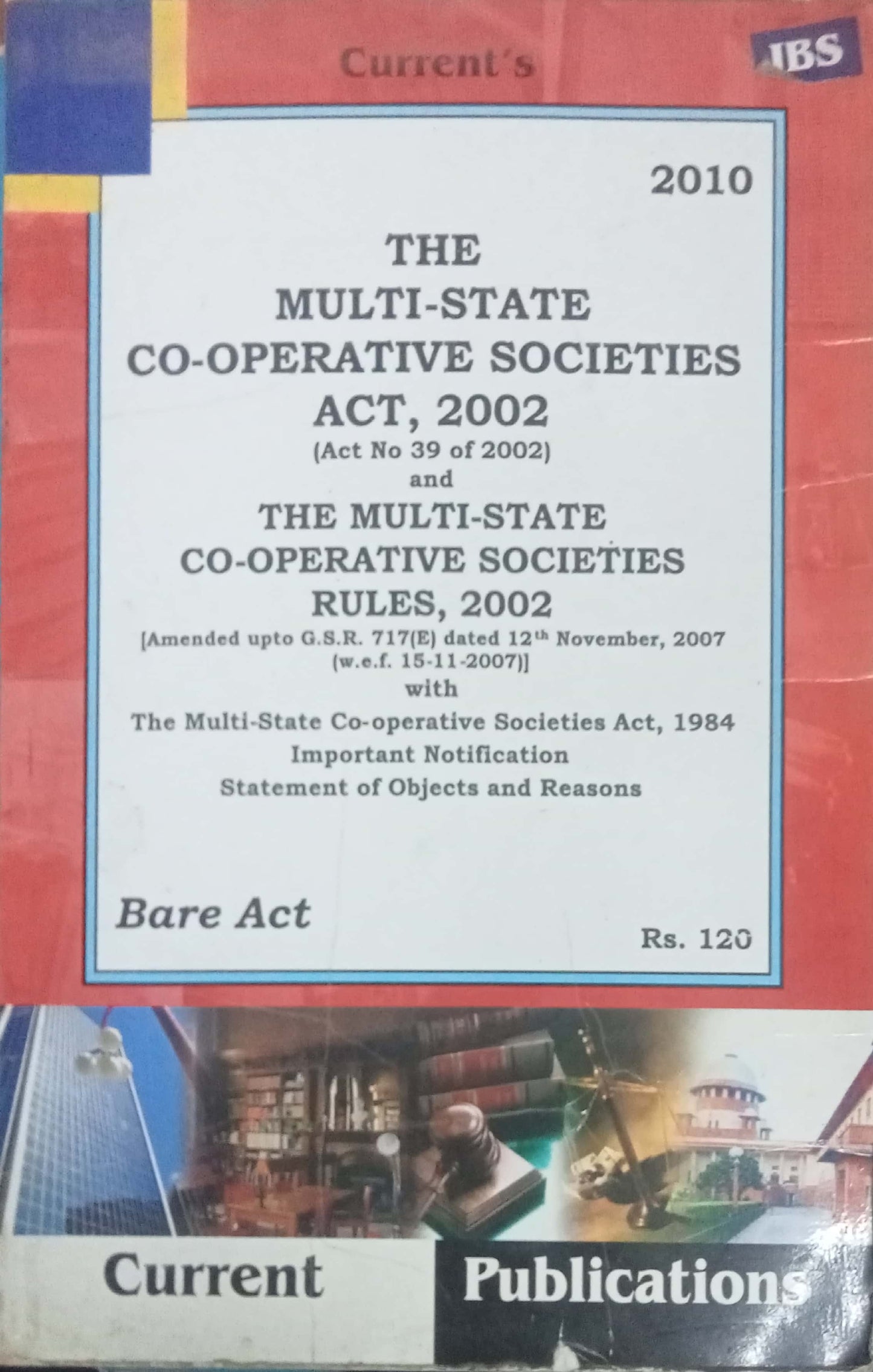The Multi State Co-Operative Societies Act 2002