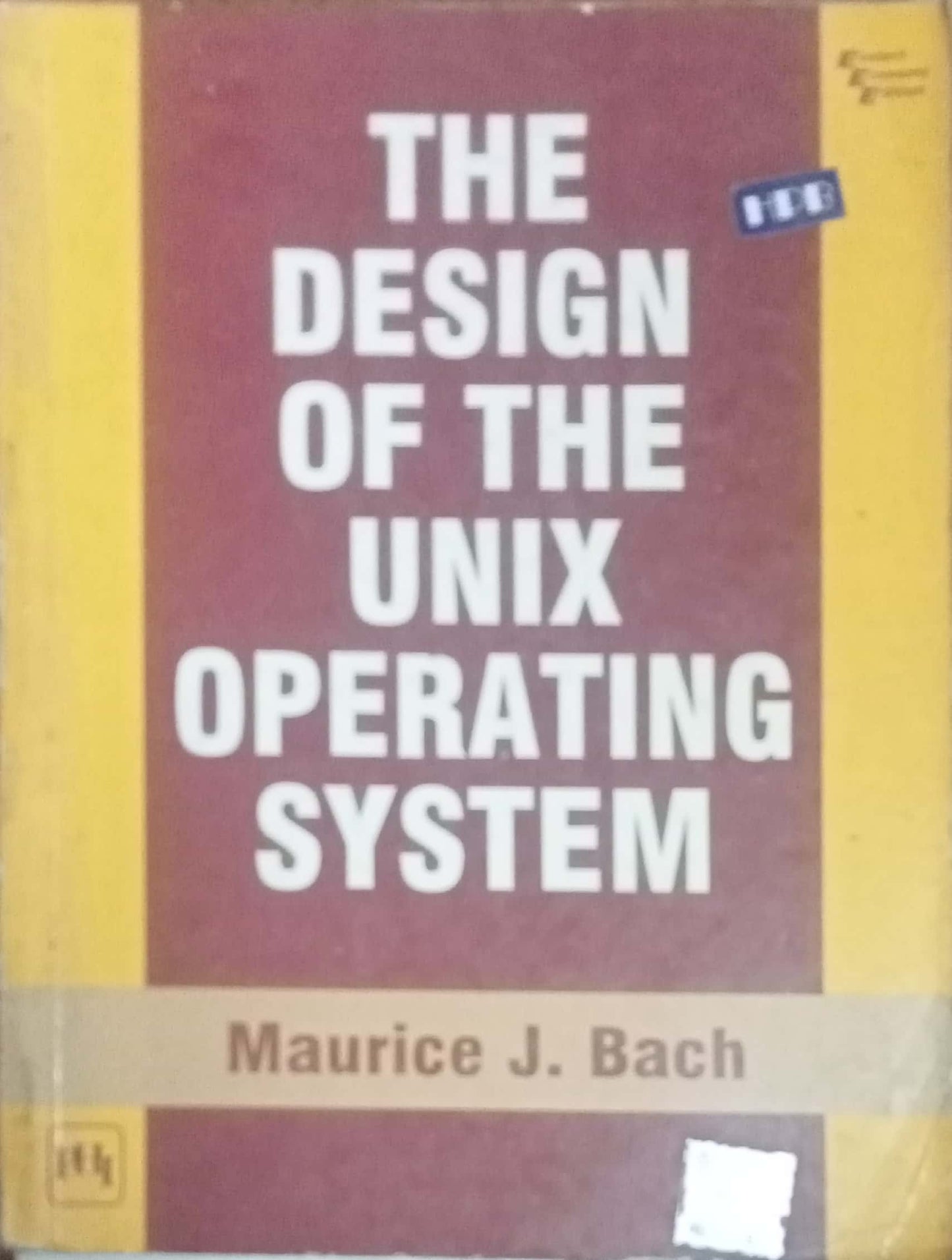 The Design Unix Operating System by Maurice J. Bach