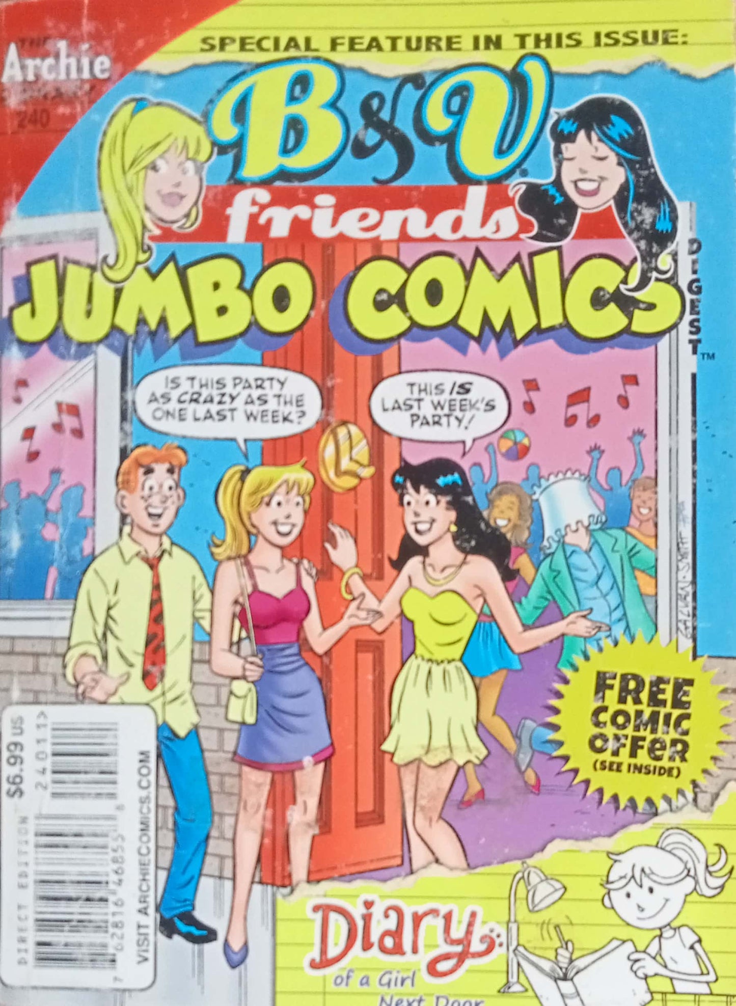 B & U Friends Jumbo Comics