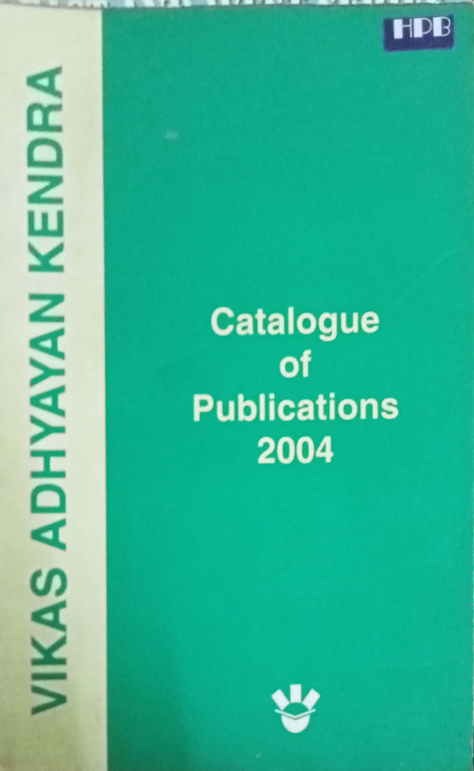 Catalogue Of Publications 2004