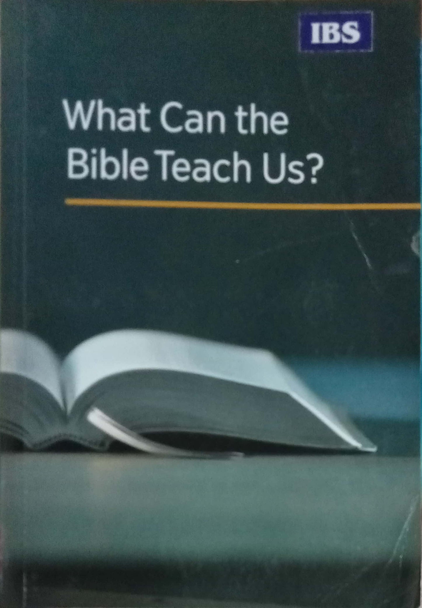 What Can The Bible Teach Us?