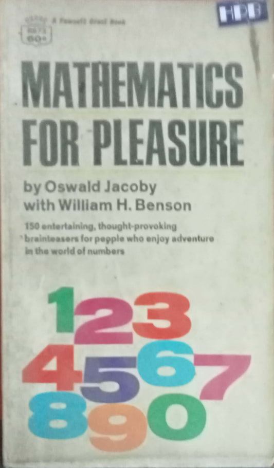 Mathematics For Pleasure by Oswald Jacoby