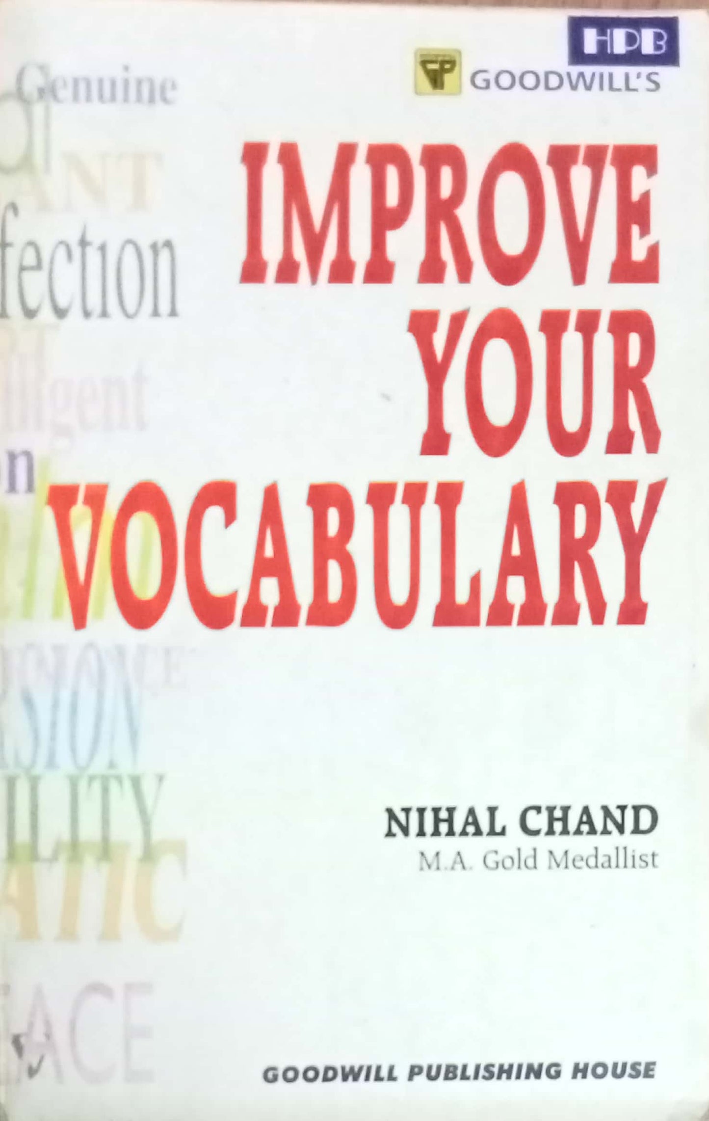 Improve Your Vocabulary by Nihal Chand