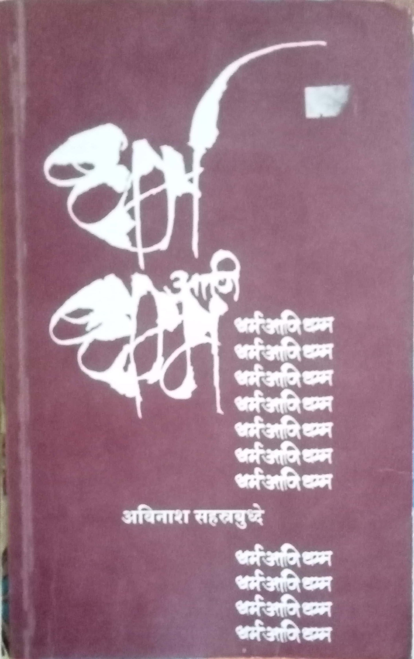 Dharma Aani Dhamma by Avinash Sahastrabuddhe
