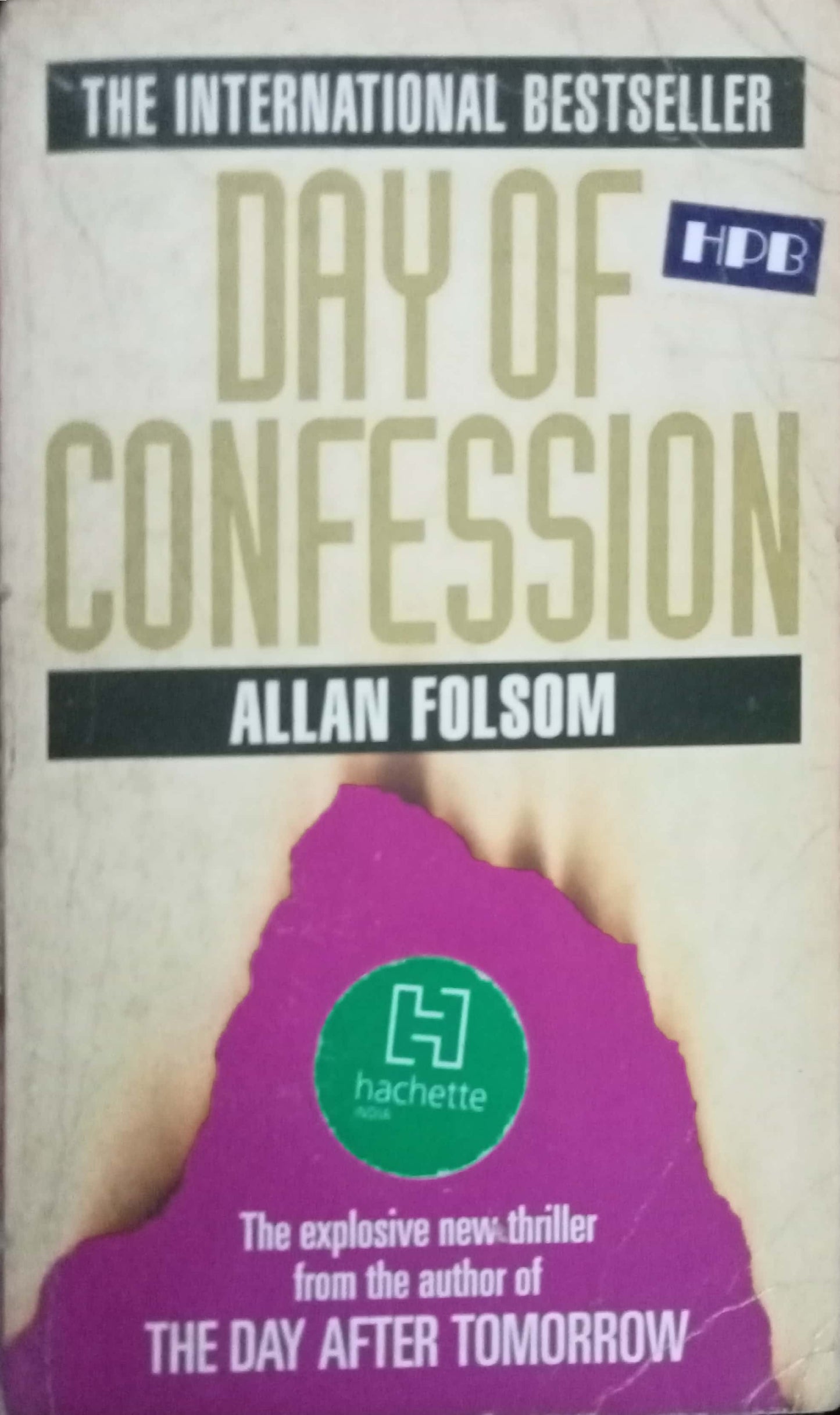 Day Of Confession by Allan Folsom