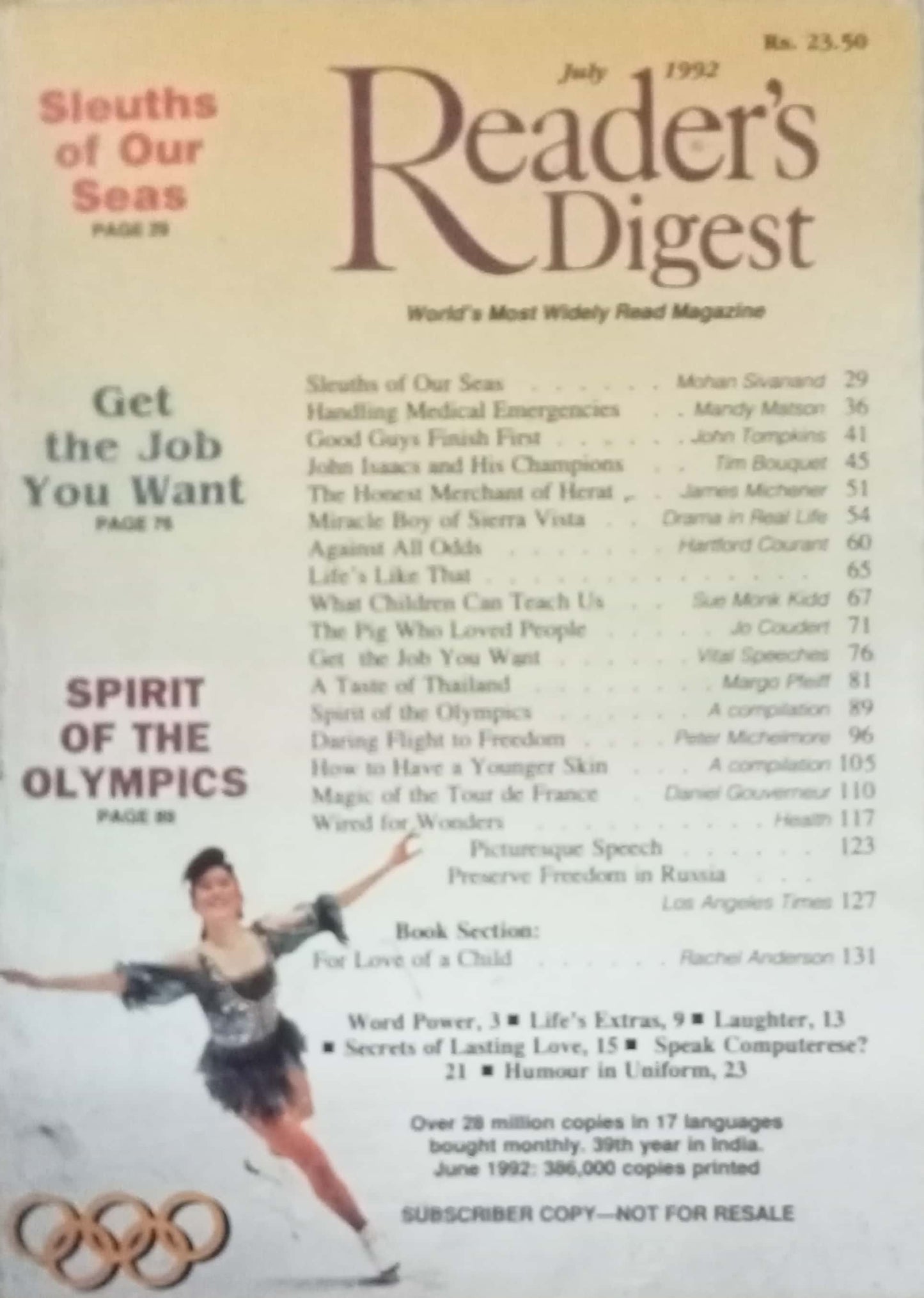 Reader's Digest July 1992