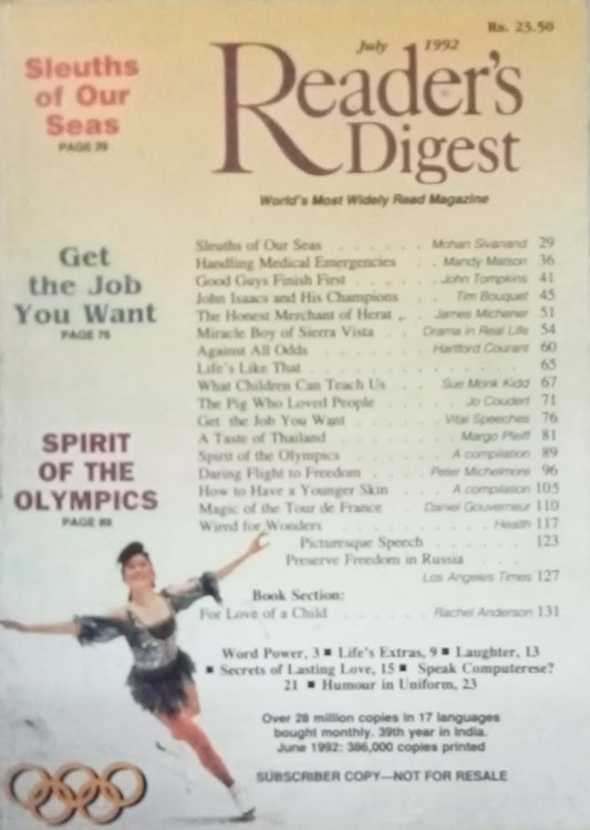 Reader's Digest July 1992