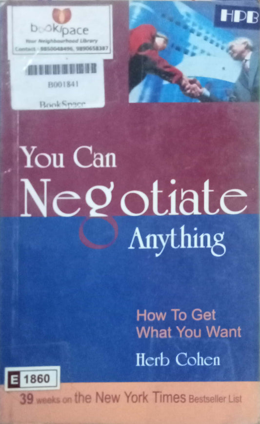 You Can Negotiate Anything by Herb Cohen