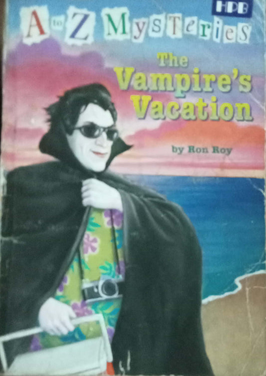 A To Z Mysteries The Vampire's Vacation by Ron Roy