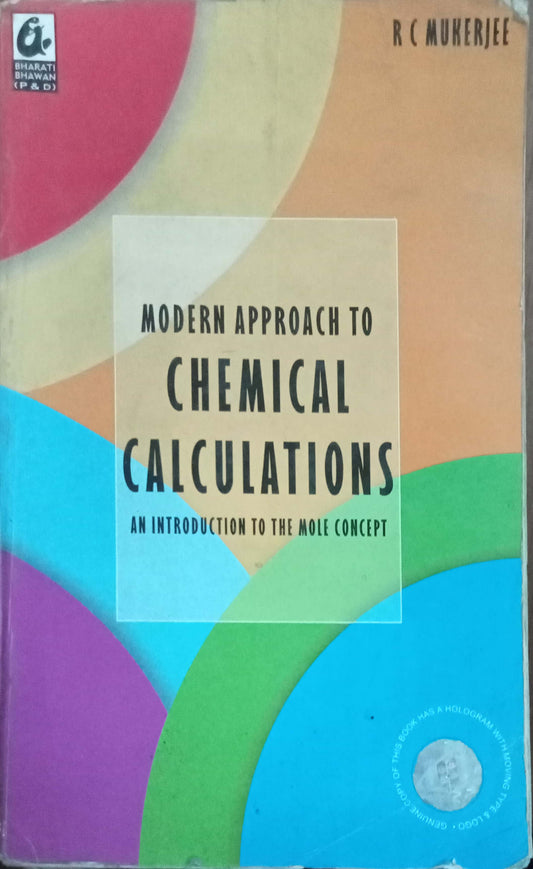 Modern Aroach To Chemical Calculations by R.C. Mukerjee