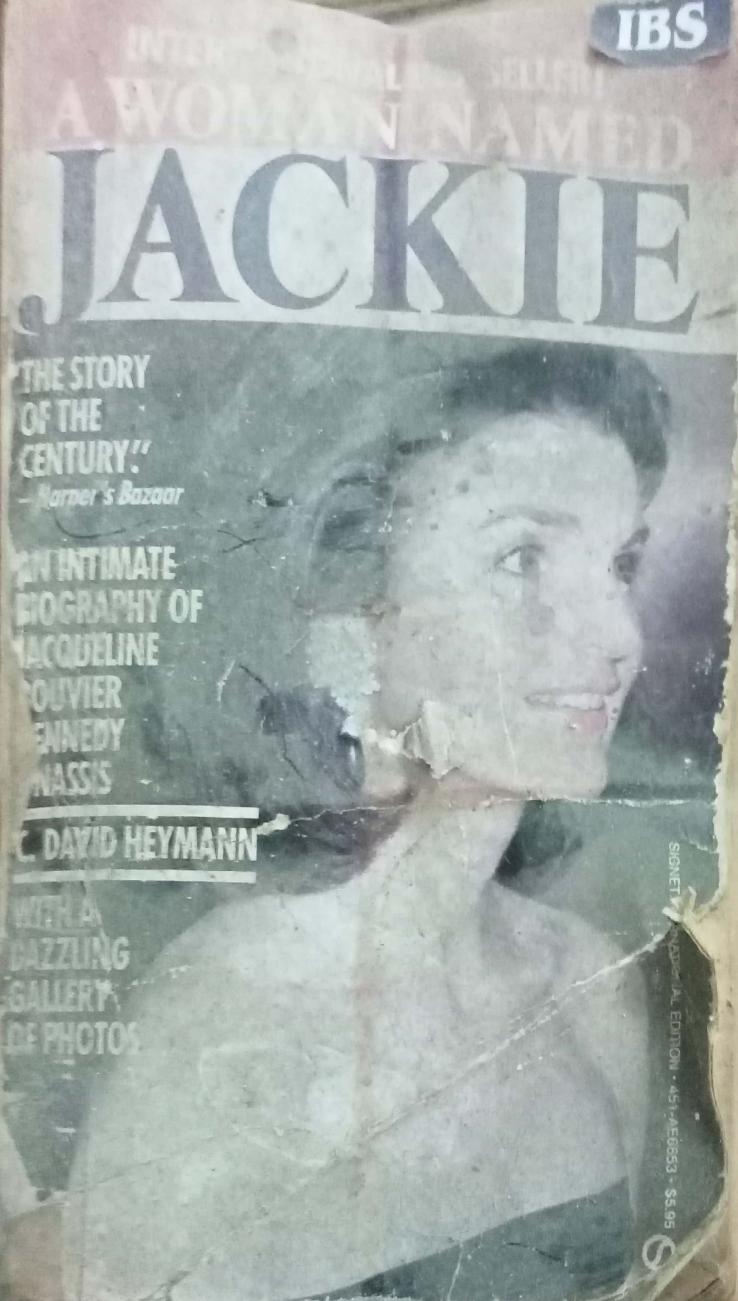 A Woman Named Jackie: An Intimate Biography of Jacqueline Bouvier Kennedy Onassis by C. David Heymann