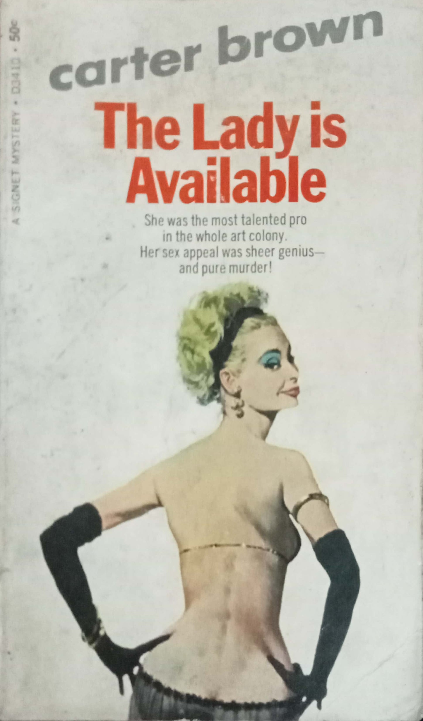The Lady Is Available by Carter Brown