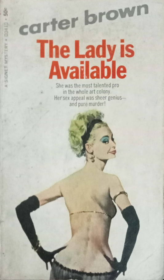 The Lady Is Available by Carter Brown