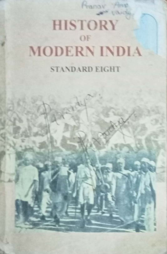 History Of Modern India STD 8
