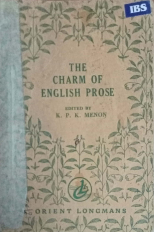 The Charm English Prose by K.P.K Menon