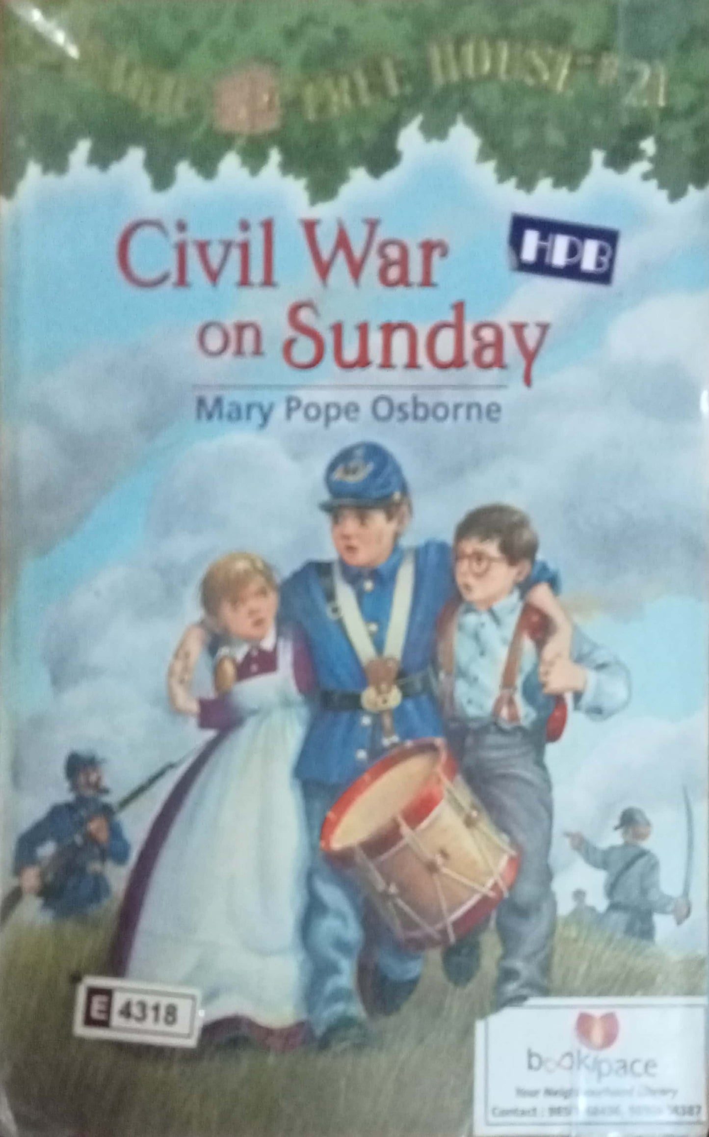 Magic Tree House 21 Civil War On Sunday Mary Pope Osborne