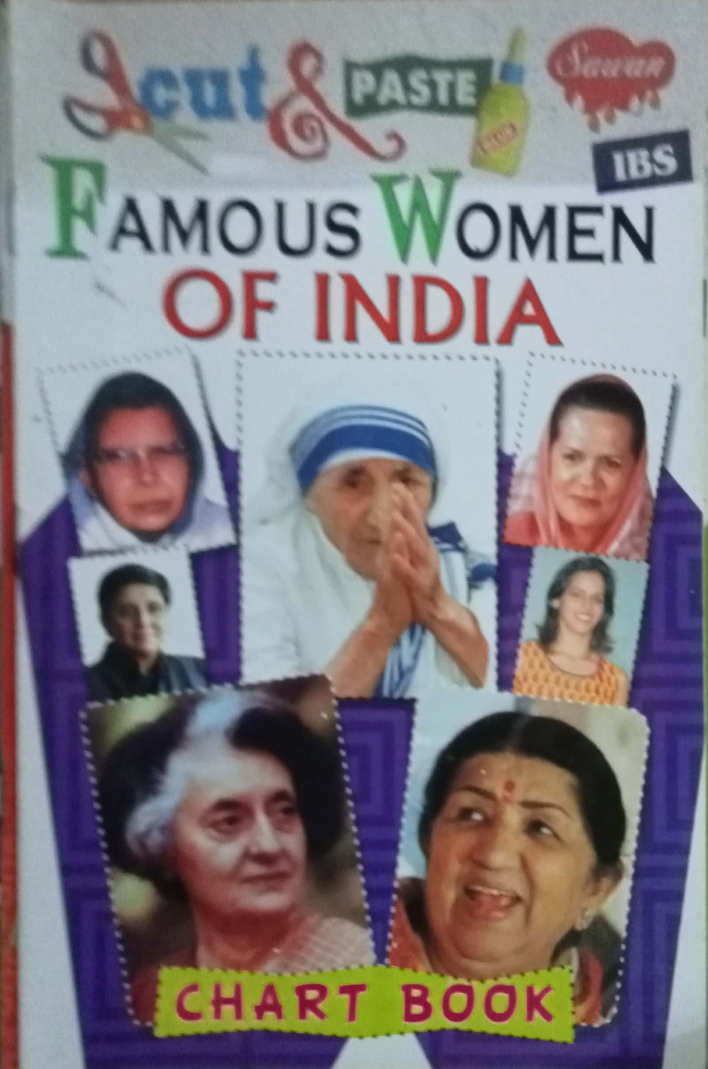 Cut & Paste Famous Women Of India