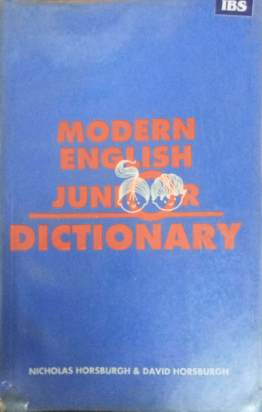 Modern English Junior Dictionary by Nicholas Horsburgh