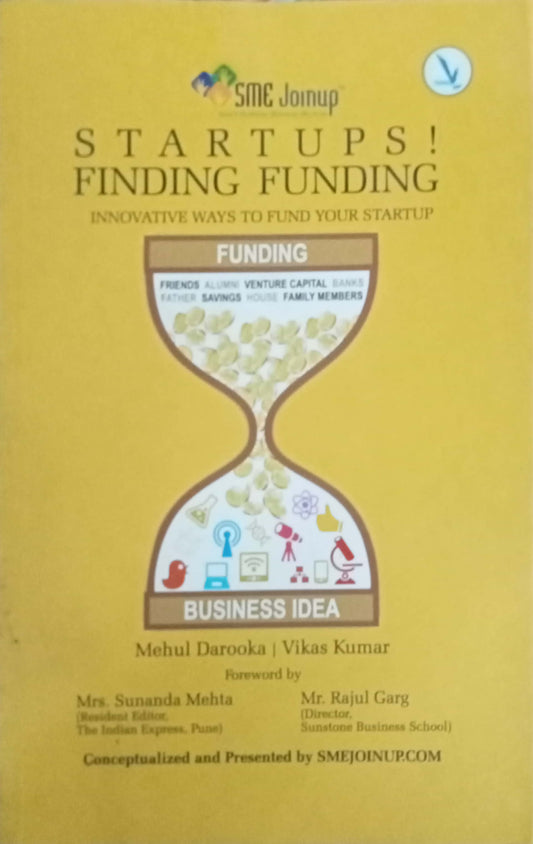 Startups Finding Funding by Sunanda Mehta