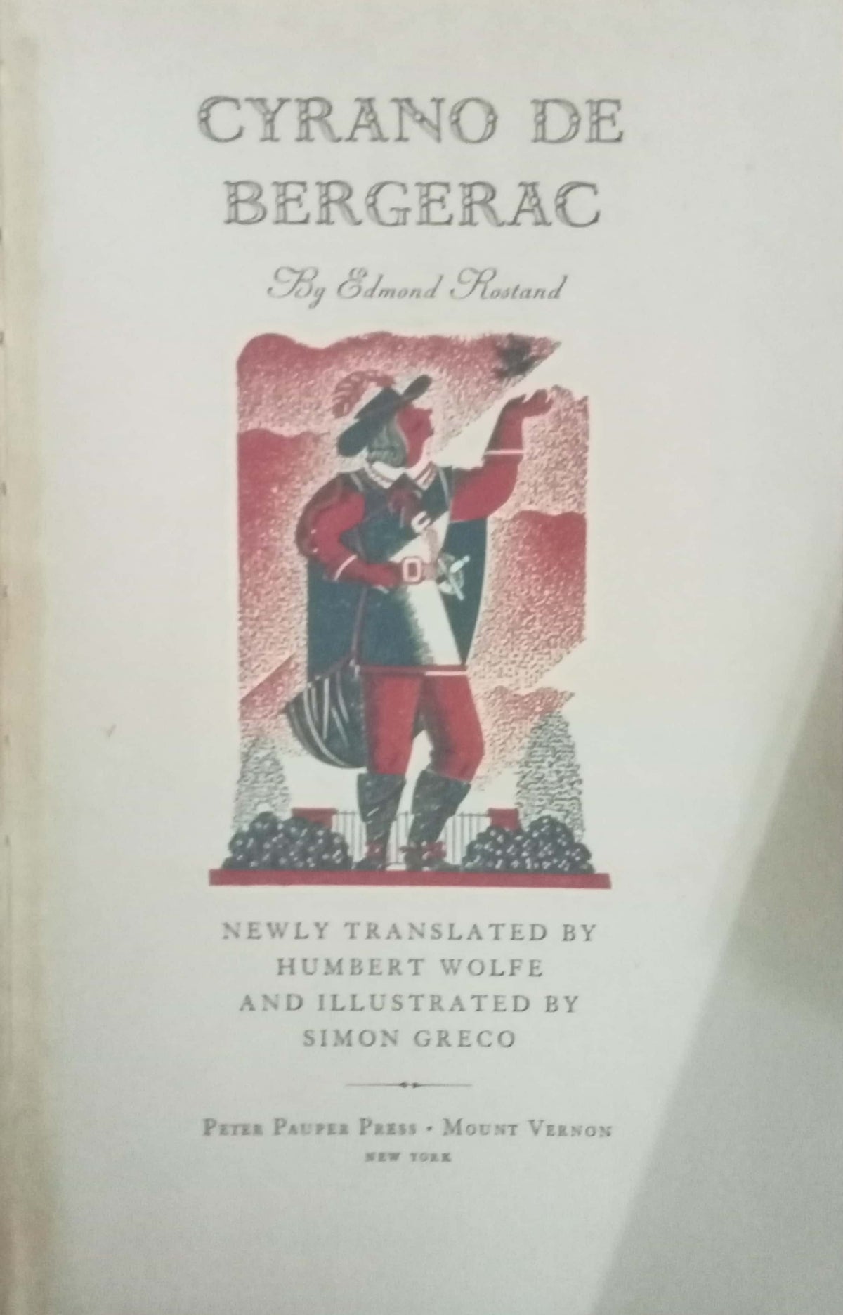 Cyrano de Bergerac by Humbert Wolfe