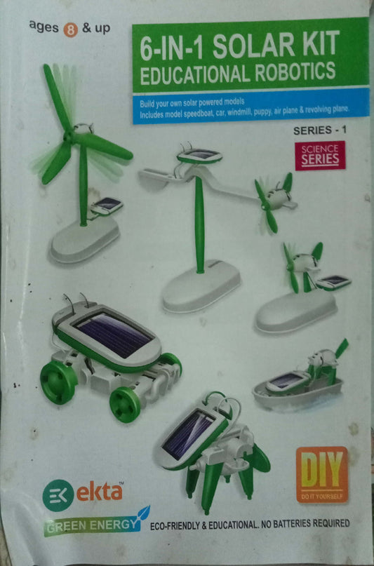 6-In-1 Solar Kit Educational Robotics