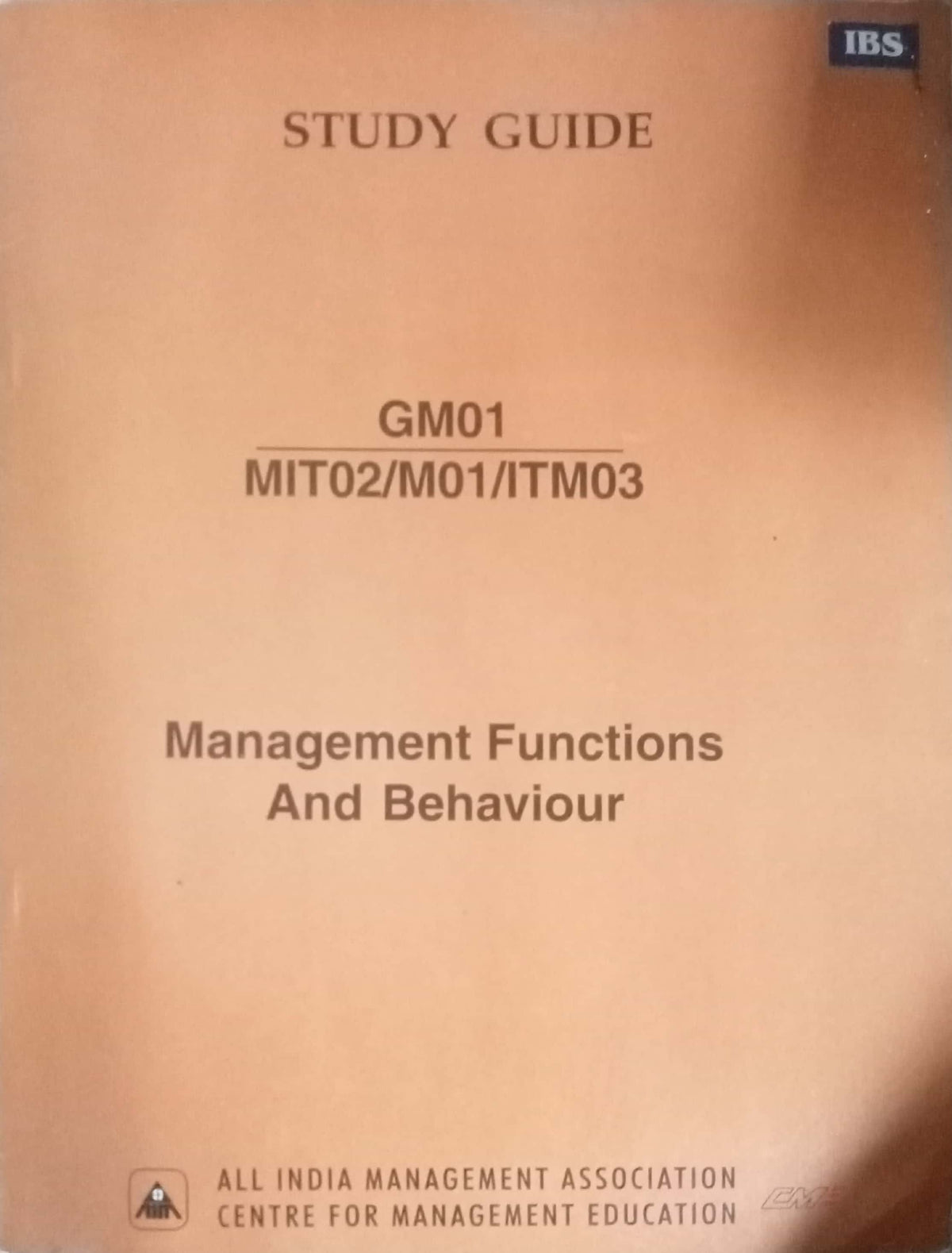 Management Functions And Behaviour