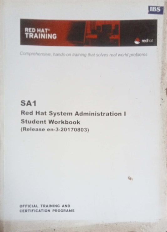 Red Hat System Administration I (SA1)