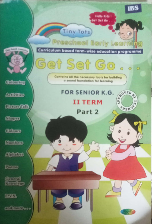Get Set Go For Senior K.G. II Term Part 2 (D)
