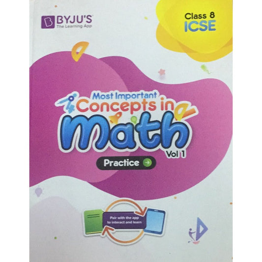 Byju's the learning App Most important concepts in Science...Vol-1, Class 8 ICSE