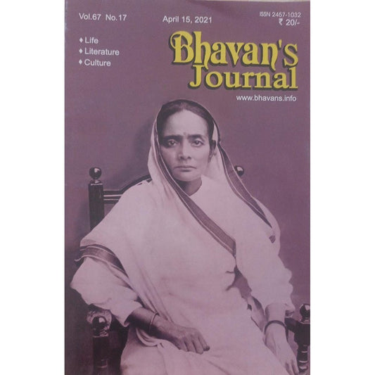 Bhavan's Journal April 15 2021