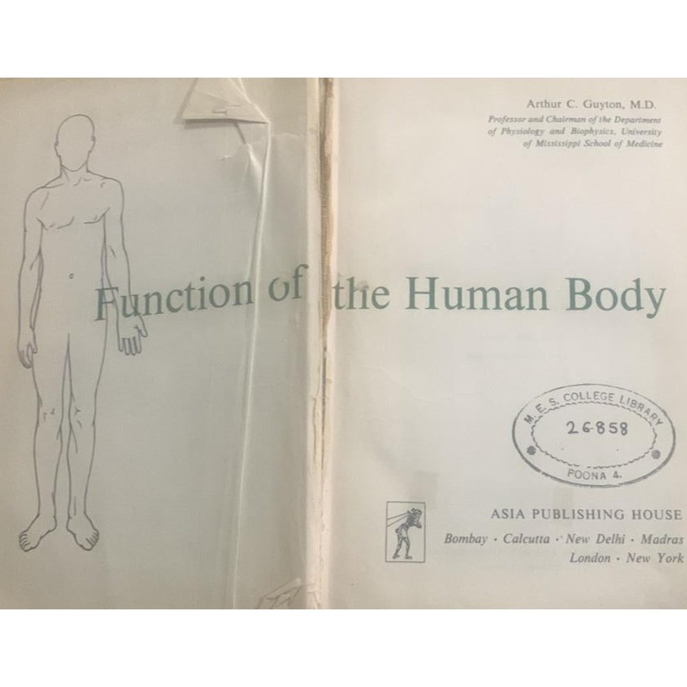 Functions of the Human Body Hard Bound Book