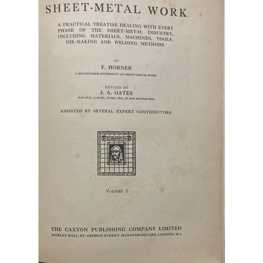 Sheetal Metal Work  (Hard Bound Black Book )