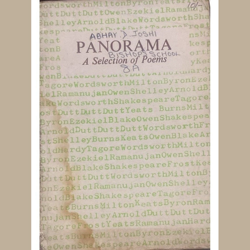 Panorama A Selection of Poems