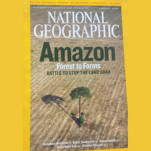 National Geographic January 2007