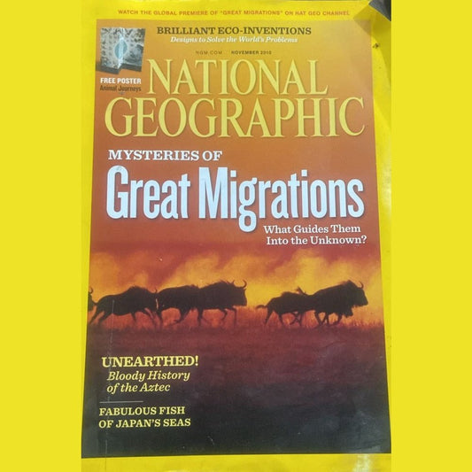 National Geographic November 2010