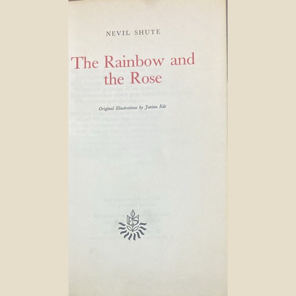 The Rainbow and the Rose (Hard Bound Marron color book)