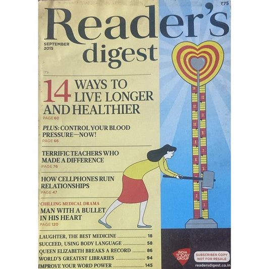 Reader's Digest September  2015