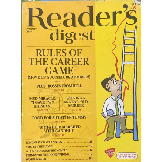 Reader's Digest August 2014