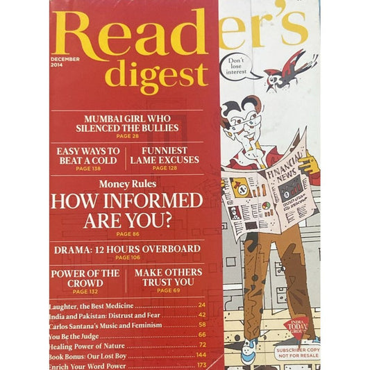 Reader's Digest December 2014
