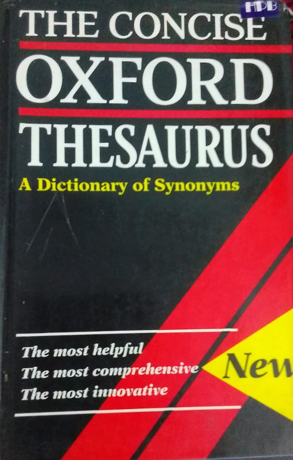 THE CONCISE OXFORD THESAURUS