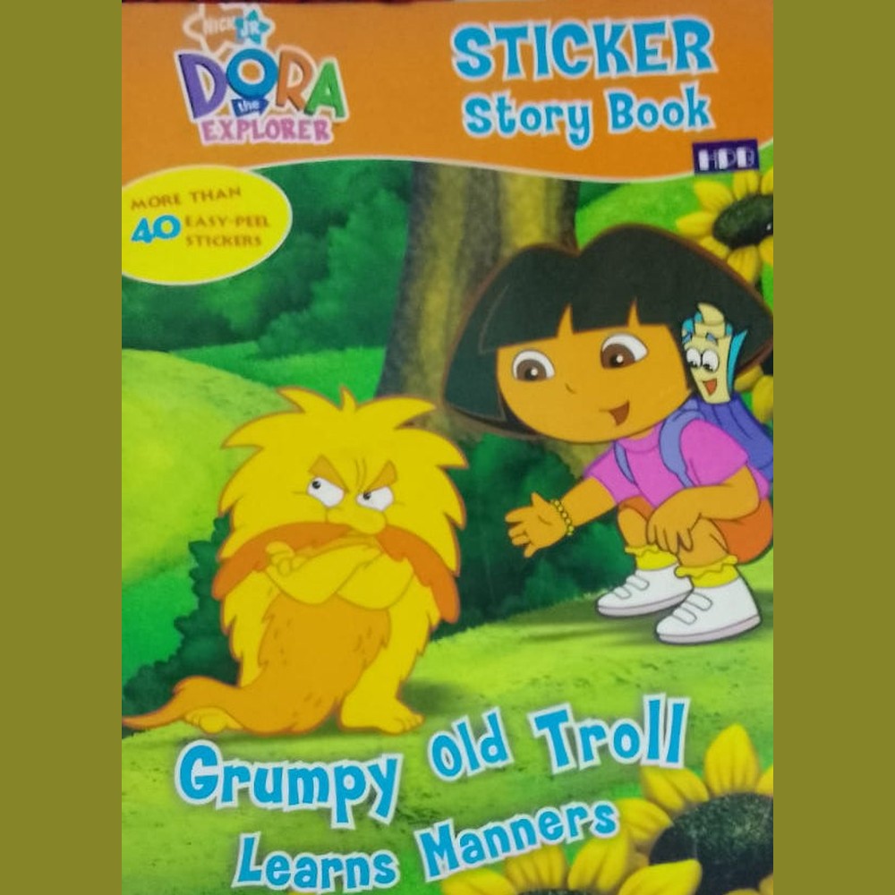DORA EXPLORE STICKER STORY BOOK