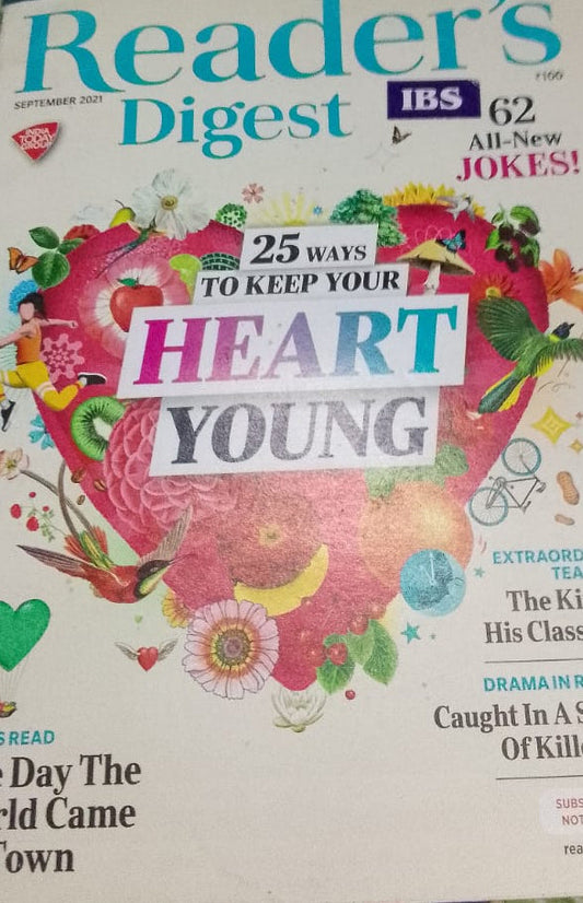 READER'S DIGEST - 25 WAYS TO KEEP YOUR HEART YOUNG