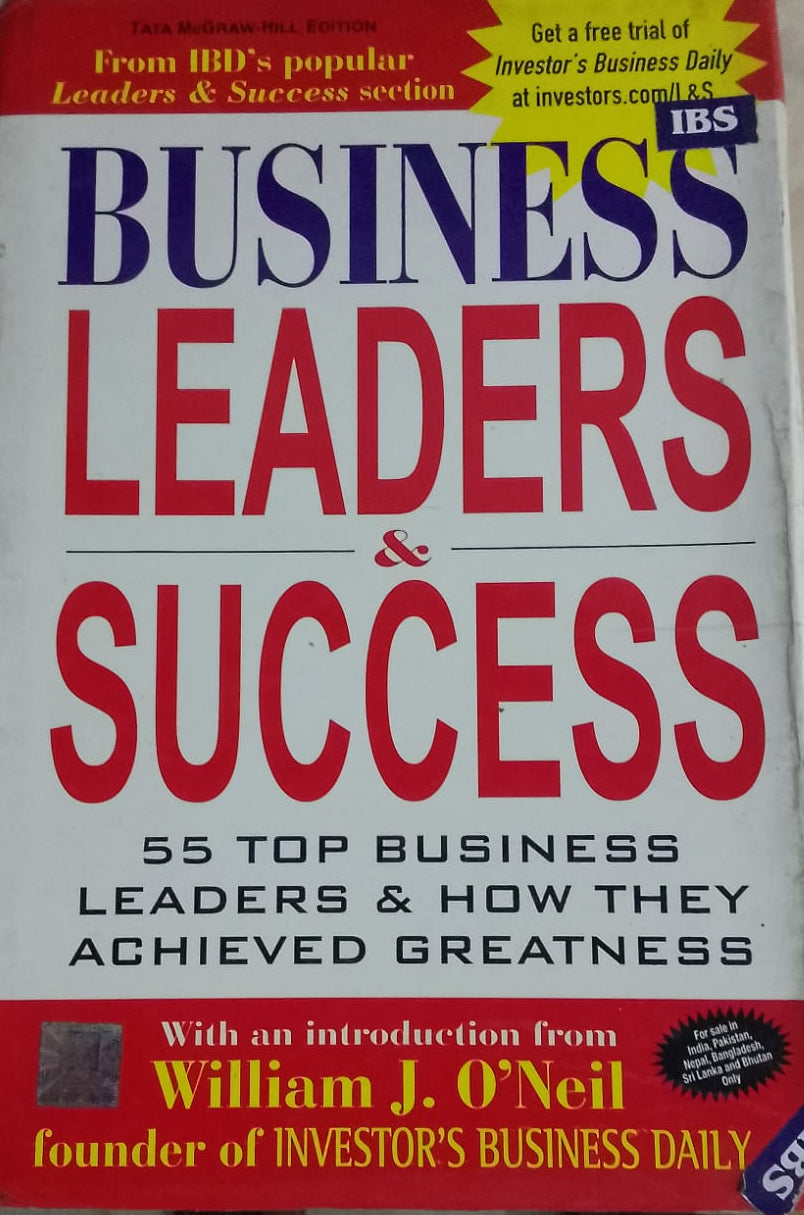 BUSINESS LEADERS AND SUCCESS