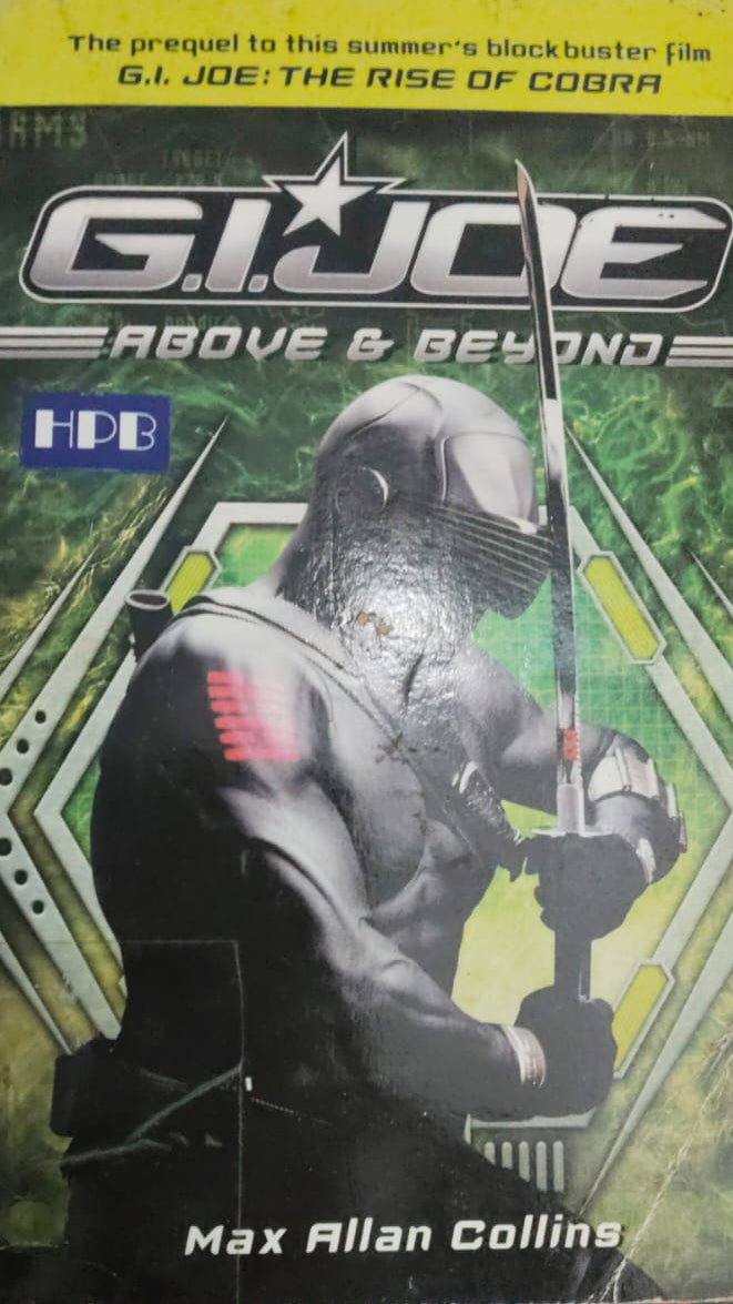 G.I.JOE ABOVE AND BEYOND MAX ALLAN COLLINS