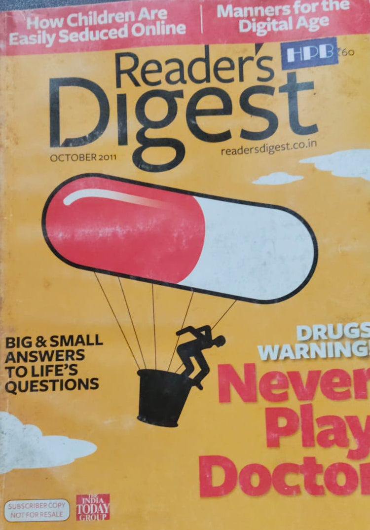 READER'S DIGEST OCTOBER 2011