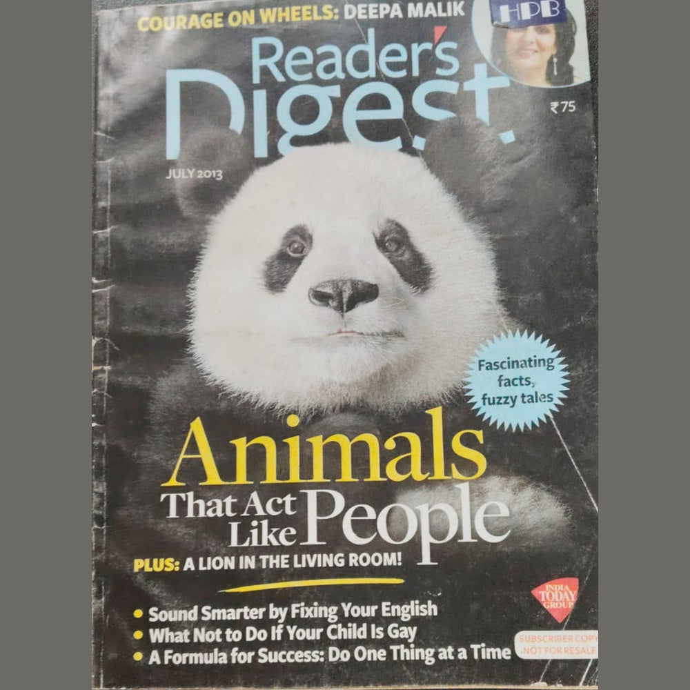 READER'S DIGEST JULY 2003