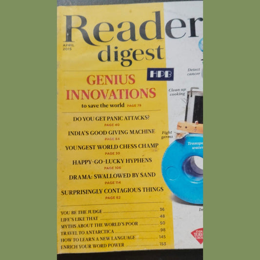 READER'S DIGEST APRIL 2015