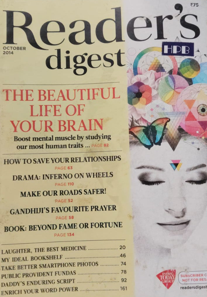 READER'S DIGEST OCTOBER 2014