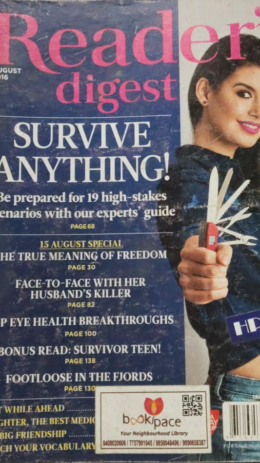 Reader's Digest August 2016