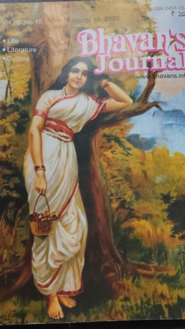 BHAVAN'S JOURNAL MARCH 15 2020